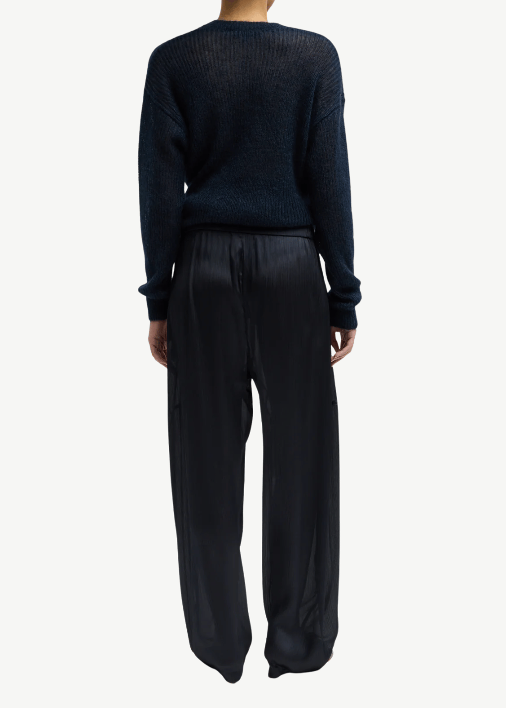 Tibi Satin Plisse Winslow Pant | Shop Tula