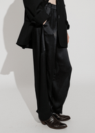 Tibi Satin Plisse Winslow Pant | Shop Tula