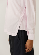 Tibi Shirting Gabe Oversized Shirt in Pink | Shop Tula