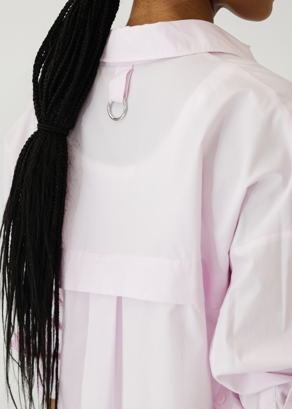 Tibi Shirting Gabe Oversized Shirt in Pink | Shop Tula