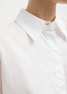 Tibi Shirting Gabe Oversized Shirt in White | Shop Tula