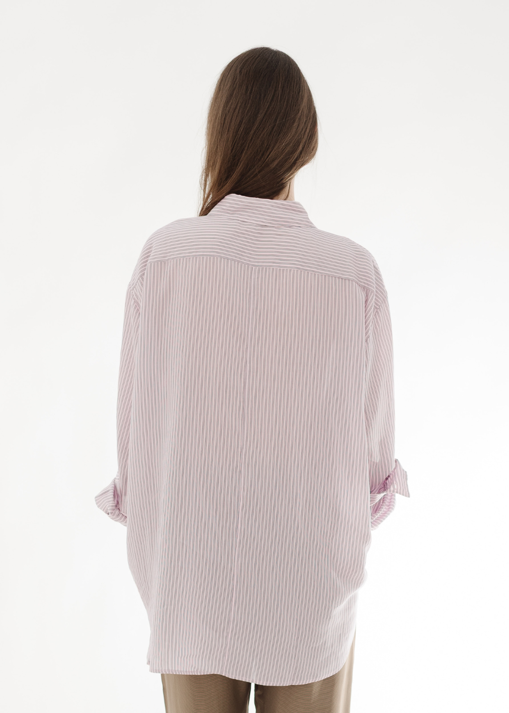 Tibi Silk Striped Pintucked Shirt | Shop Tula