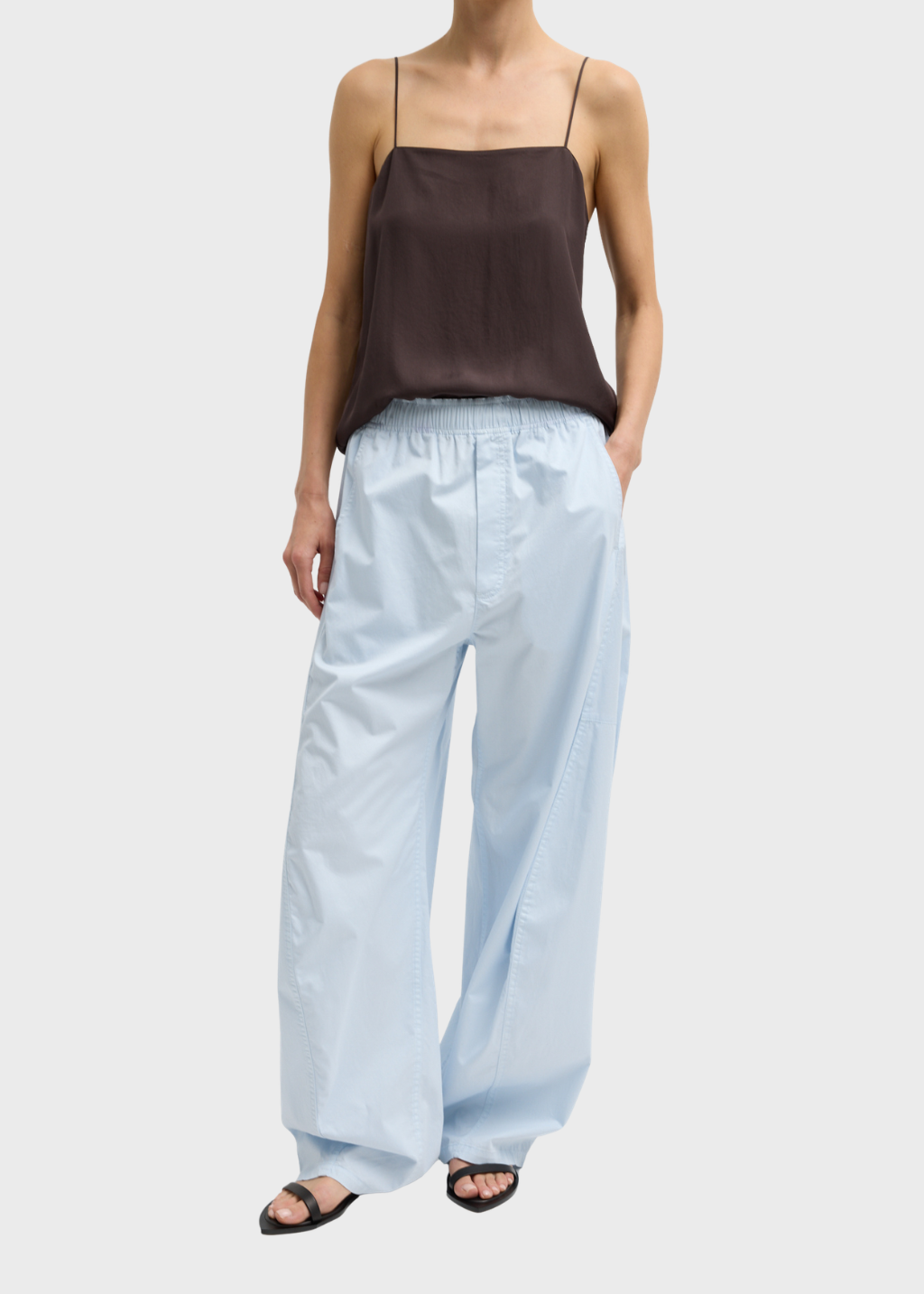 Tibi Silky Cotton Winslow Pant | Shop Tula