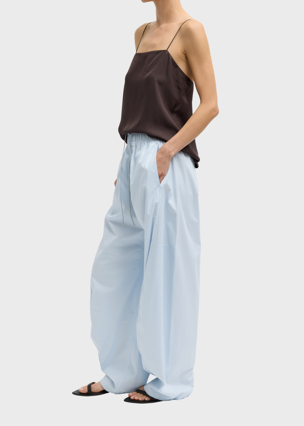 Tibi Silky Cotton Winslow Pant | Shop Tula