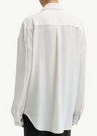 Tibi Soft Drape Hinged Shirt | Shop Tula