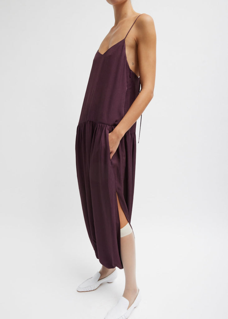 Tibi Spring Acetate Strappy Jalousie Dress | Tula's Online Boutique