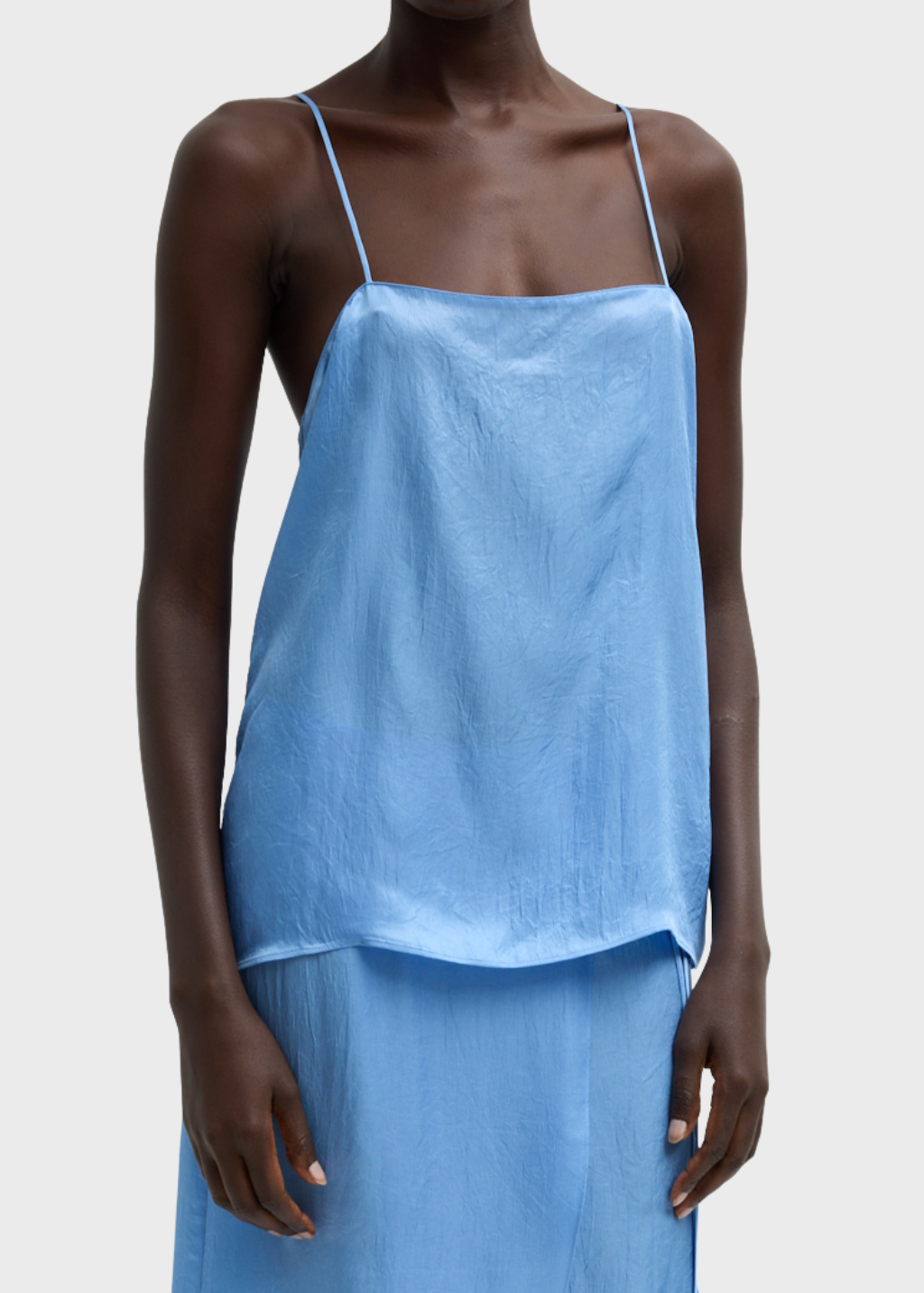 Tibi Summer Slip Cami in Baby Blue | Shop Tula