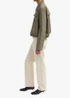 Tibi Techy Twill Trapeze Anorak Bomber Shop Tula