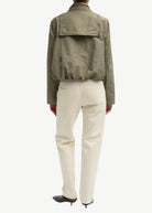 Tibi Techy Twill Trapeze Anorak Bomber | Tula