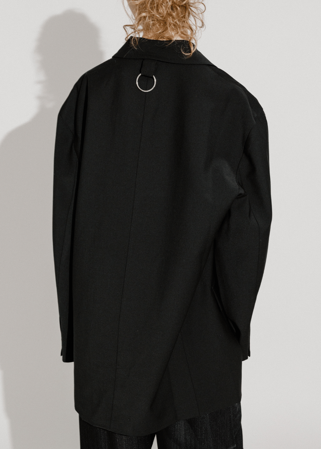 Tibi Tropical Wool Liam Blazer in Black | Shop Tula