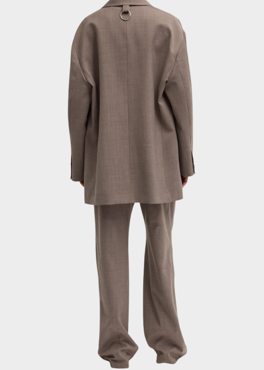 Tibi Tropical Wool Liam Blazer in Cedar | Shop Tula