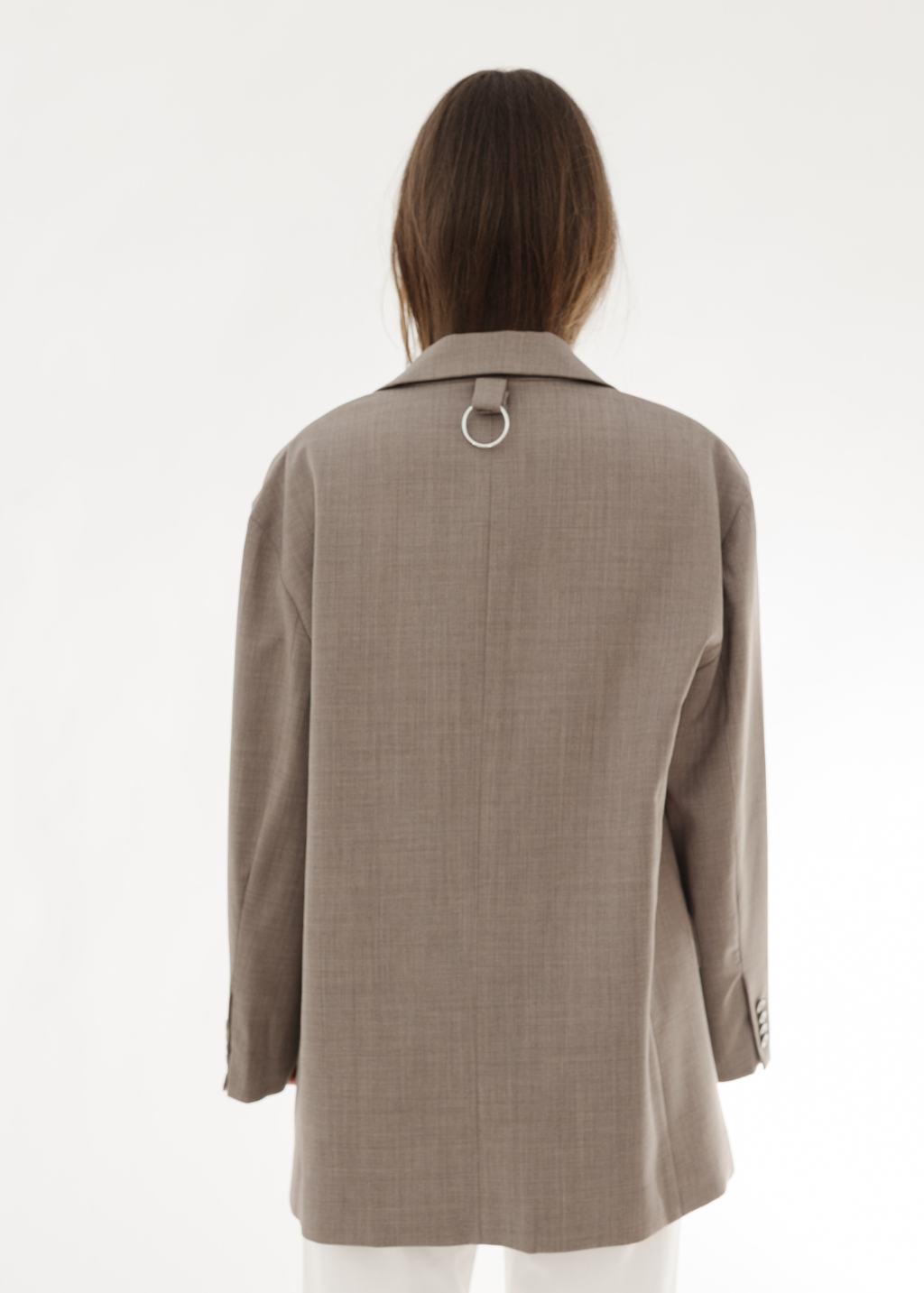 Tibi Tropical Wool Liam Blazer in Cedar | Shop Tula