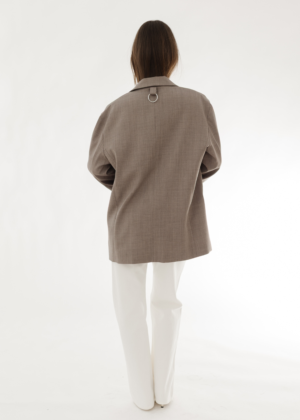 Tibi Tropical Wool Liam Blazer in Cedar | Shop Tula