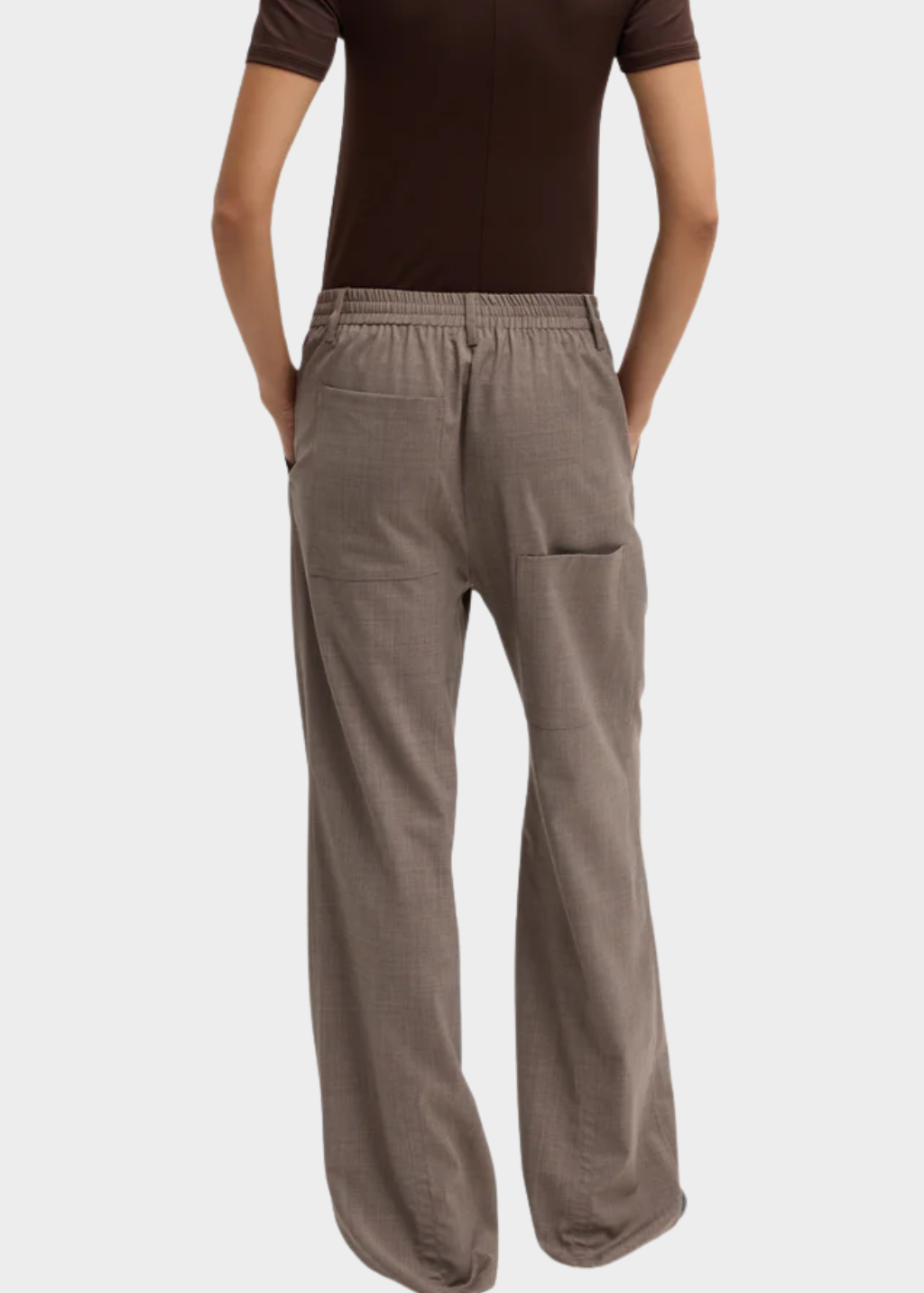 Tibi Tropical Wool Scottie Jogger | Shop Tula
