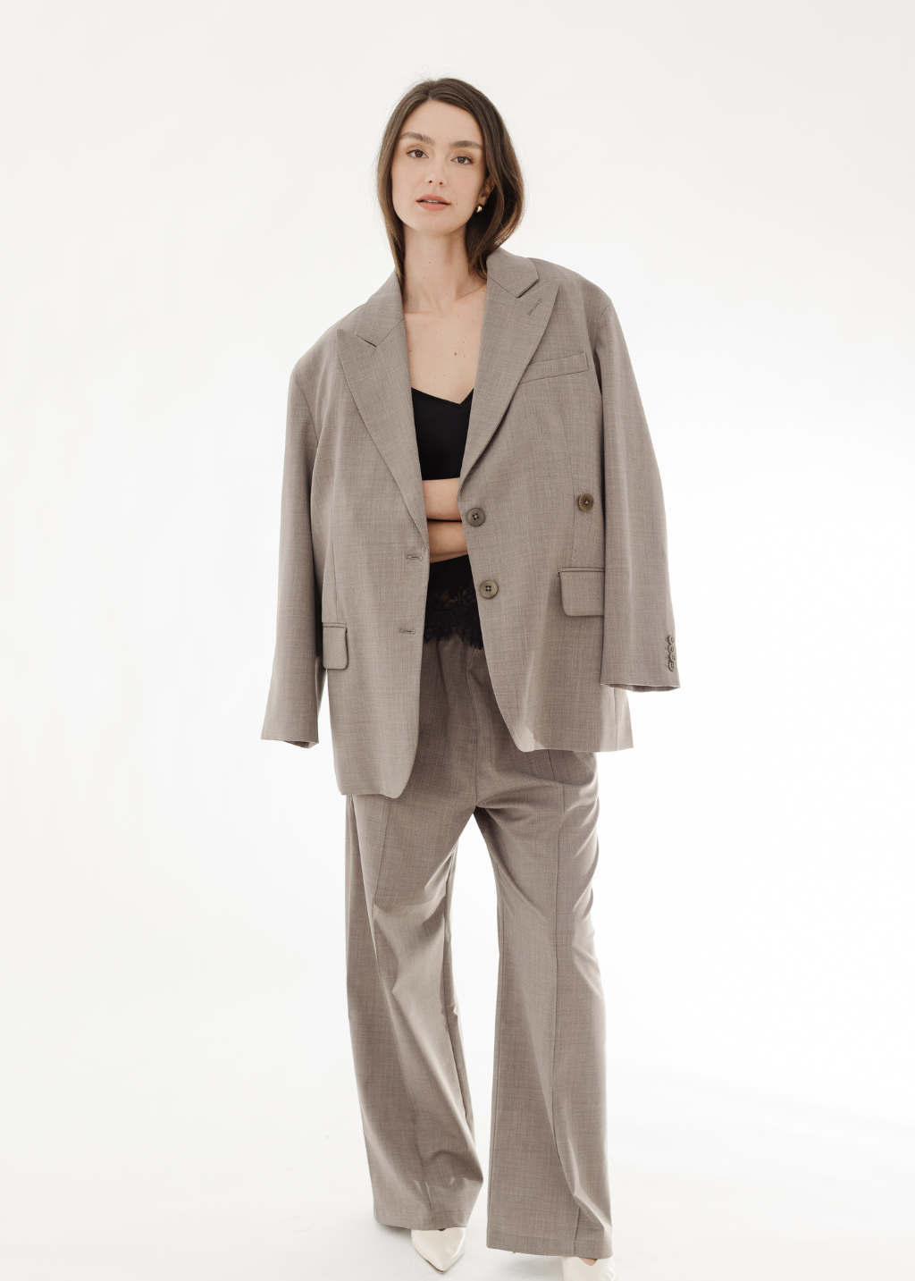 Tibi Tropical Wool Scottie Jogger | Shop Tula