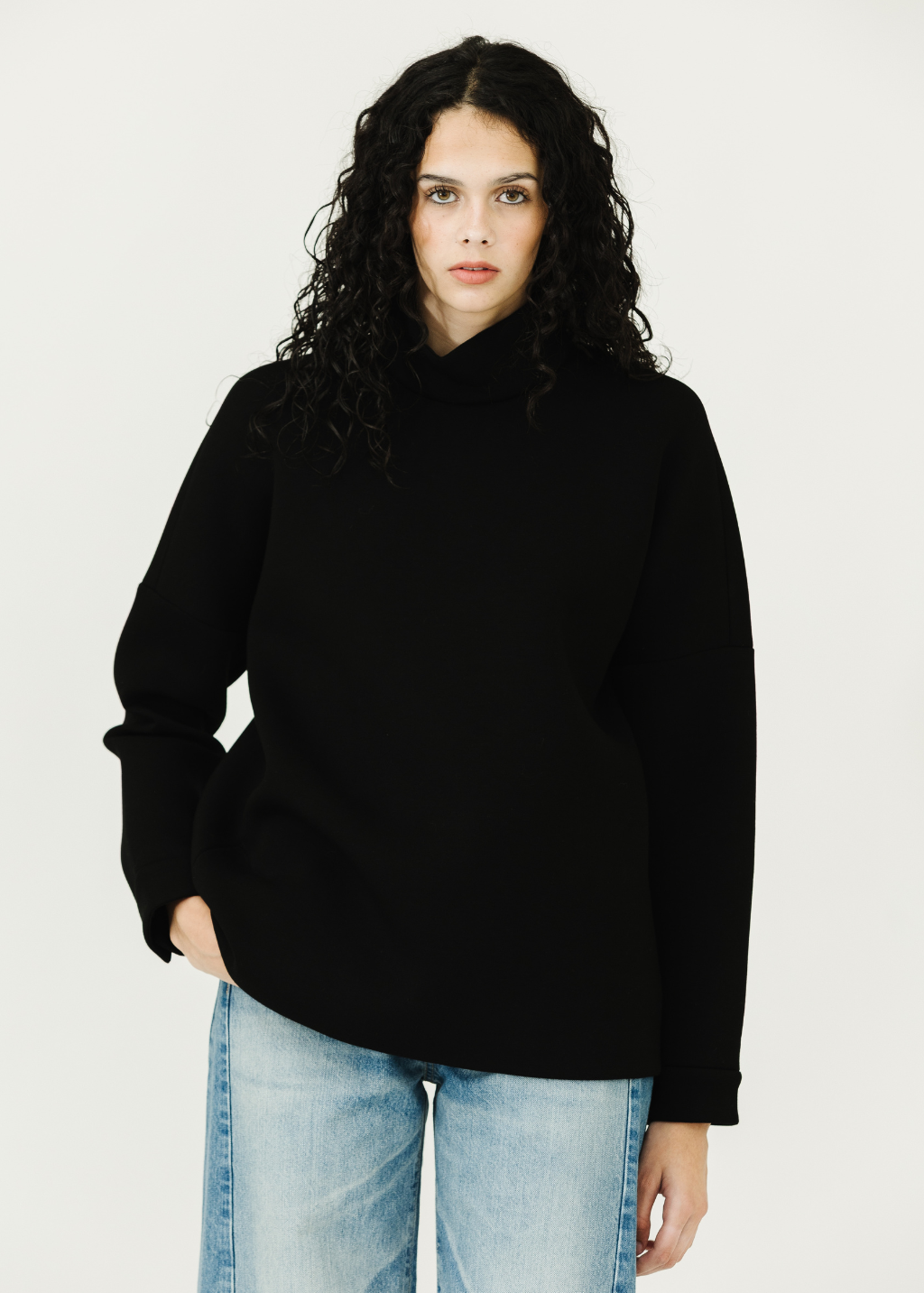 Tibi Viscose Dolman Sleeve Top | Shop Tula