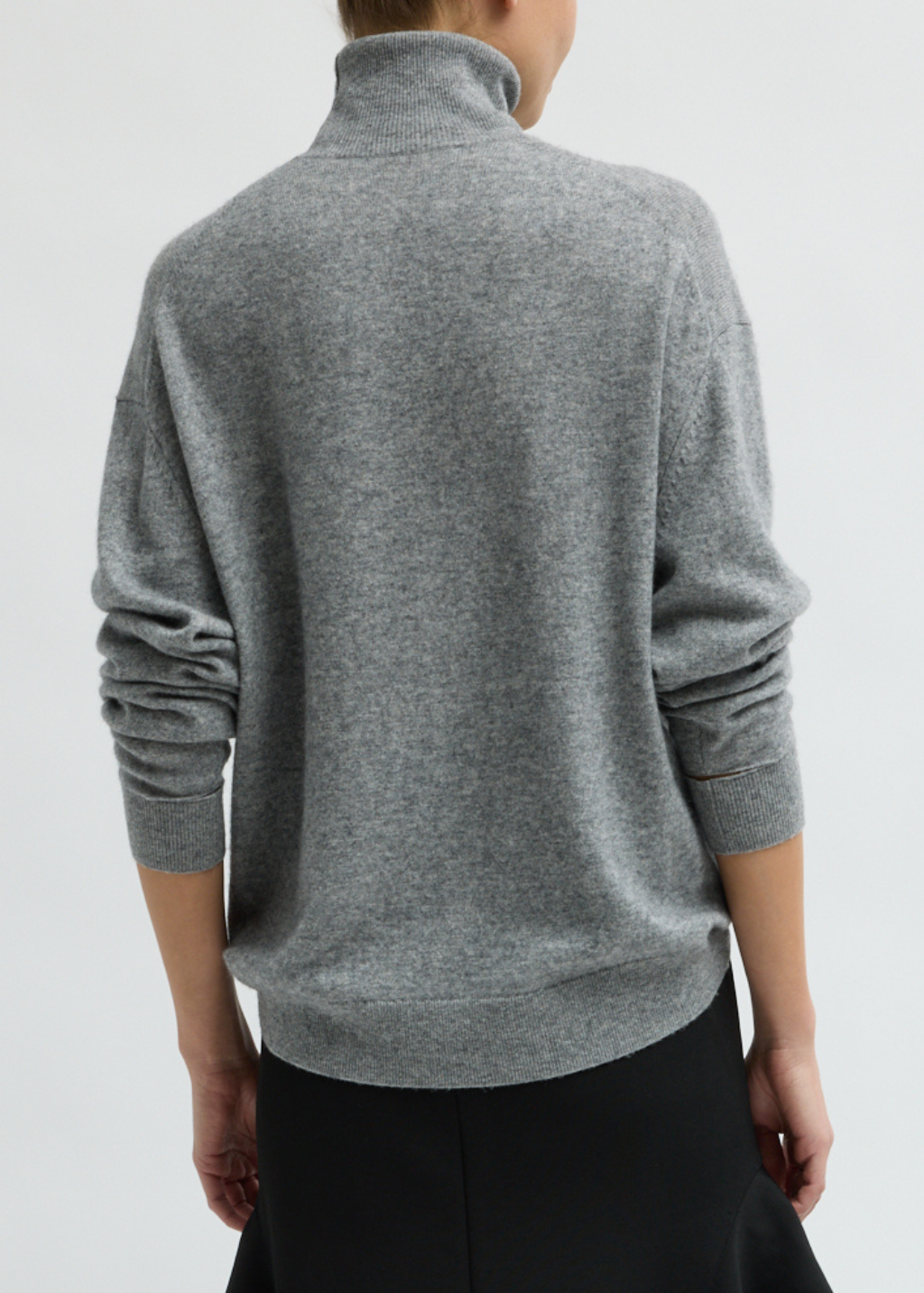 Tibi Washable Cashmere T-neck Sweater | Shop Tula
