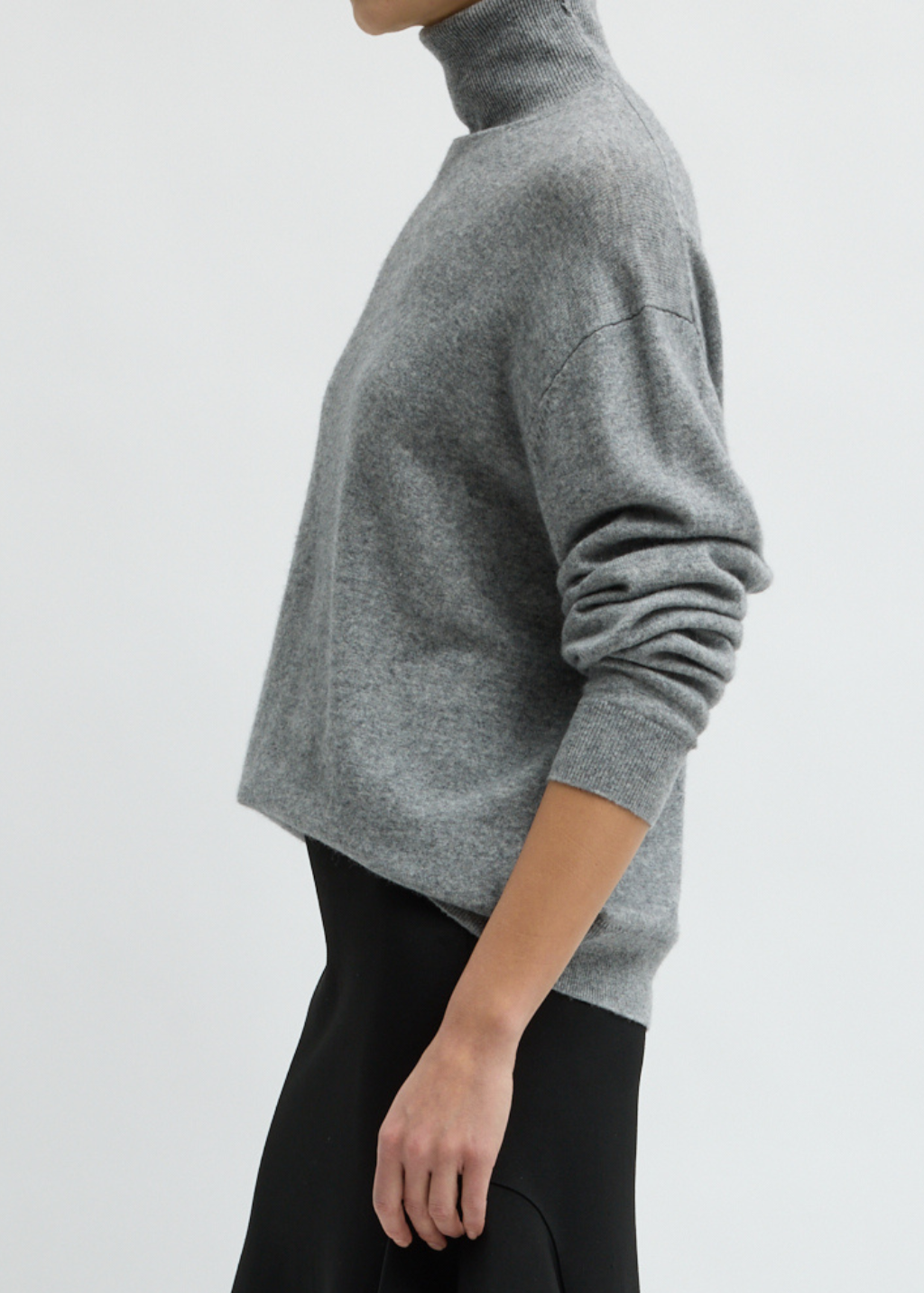 Tibi Washable Cashmere T-neck Sweater | Shop Tula