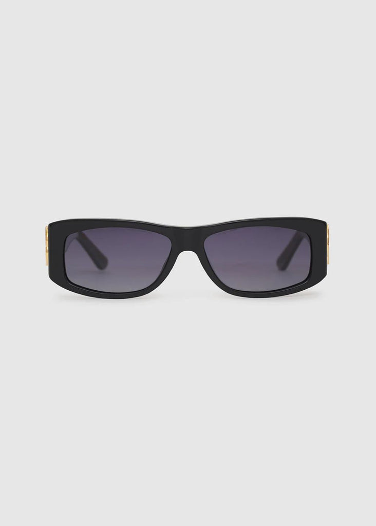 Anine Bing Siena Sunglasses in Black