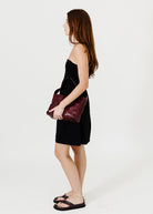 Velvet Barbi Dress in Black | Shop Tula