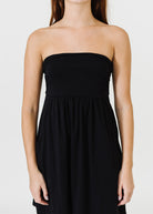 Velvet Barbi Dress in Black | Shop Tula