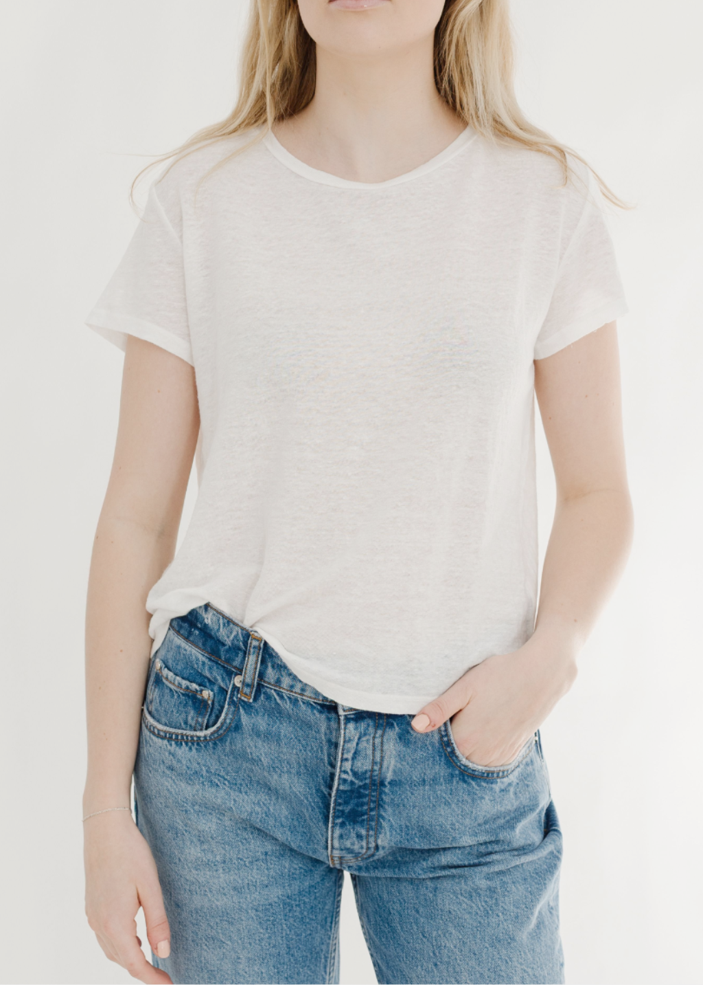 Velvet Casey Shirt in White | Shop Tula
