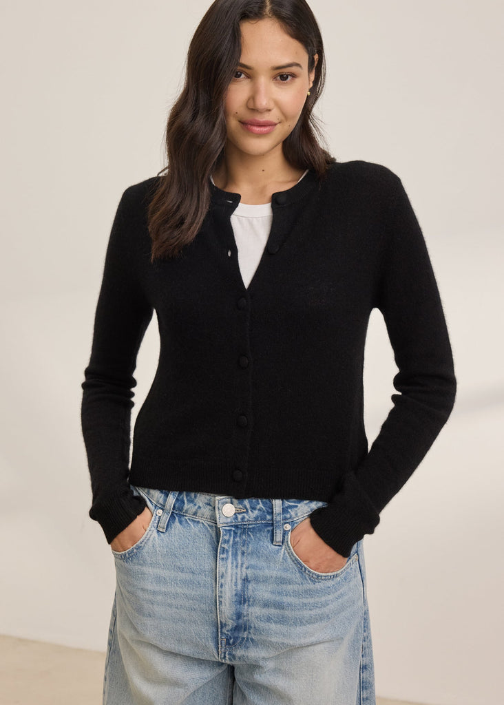 Velvet Chrichet Cardigan | Tula's Online Boutique