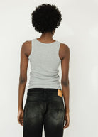 Velvet Cruz Crew Tank in Heather Grey | Shop Tula