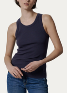 Velvet Cruz Tank in Navy | Shop Tula