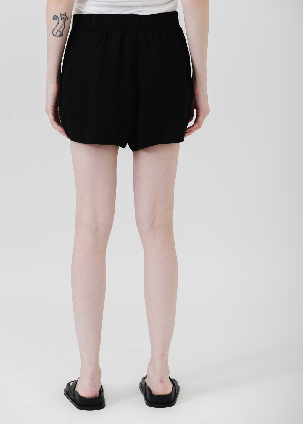 Velvet Jaden Short in Black | Shop Tula