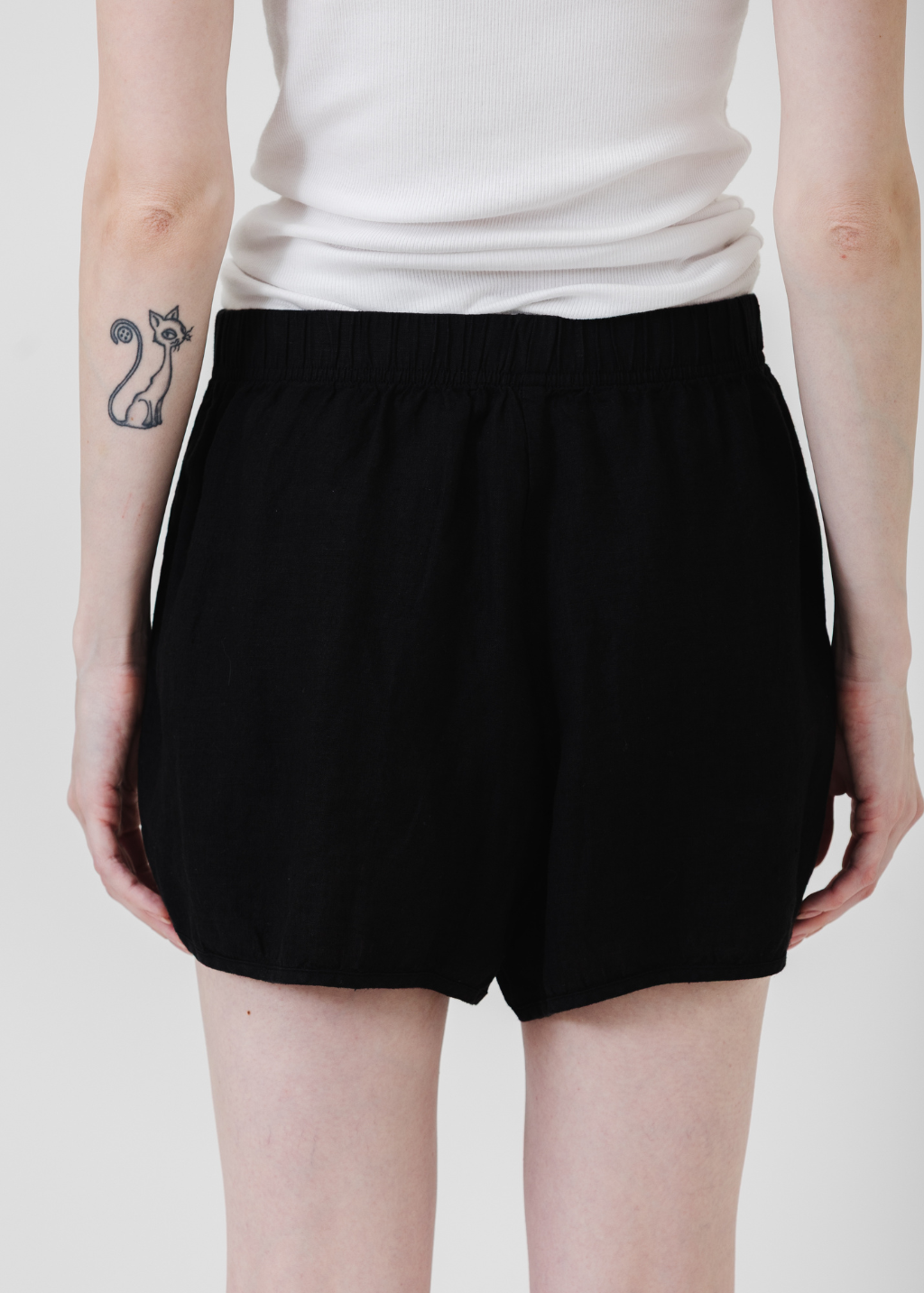 Velvet Jaden Short in Black | Shop Tula