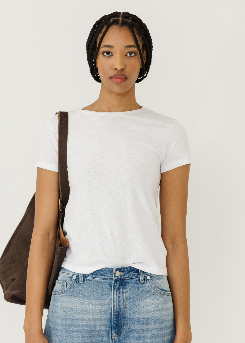 Velvet Ryland Tee in White | Shop Tula