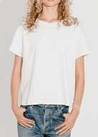 Velvet Tia Top in White | Shop Tula