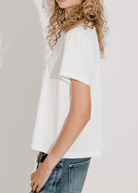 Velvet Tia Top in White | Shop Tula