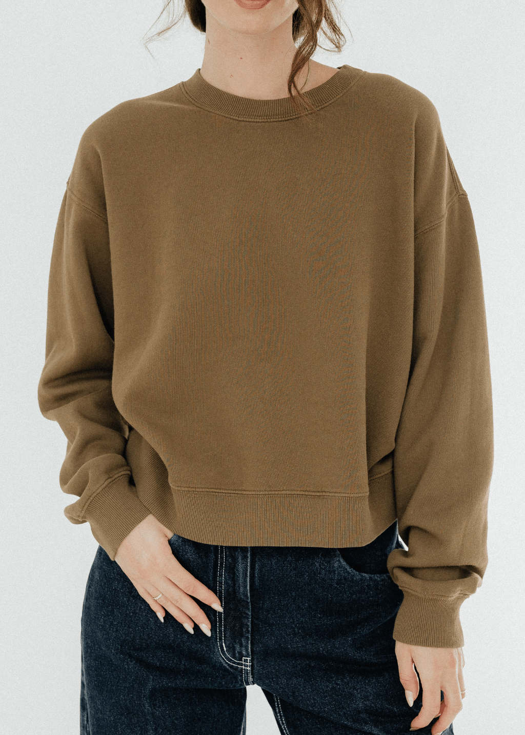 Velvet Yoko Lounge Top in Musk | Shop Tula