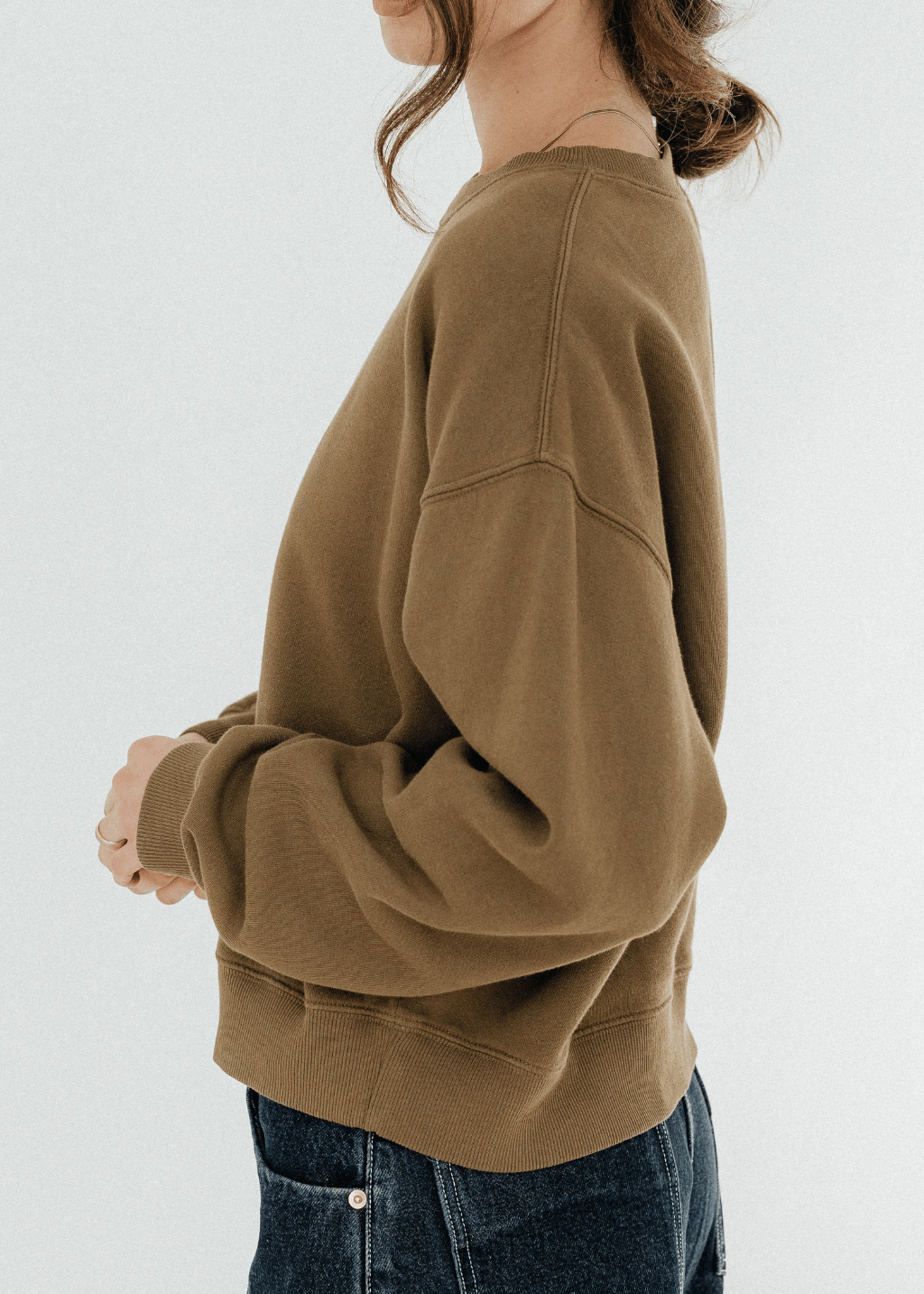 Velvet Yoko Lounge Top in Musk | Shop Tula