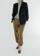 Velvet Zara Lounge Pants in Musk | Shop Tula