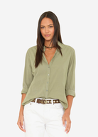 Xírena Beau Shirt in Dark Seagrass | Shop Tula