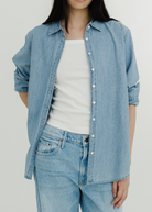 Xírena Beau Shirt in Slate Sky | Shop Tula