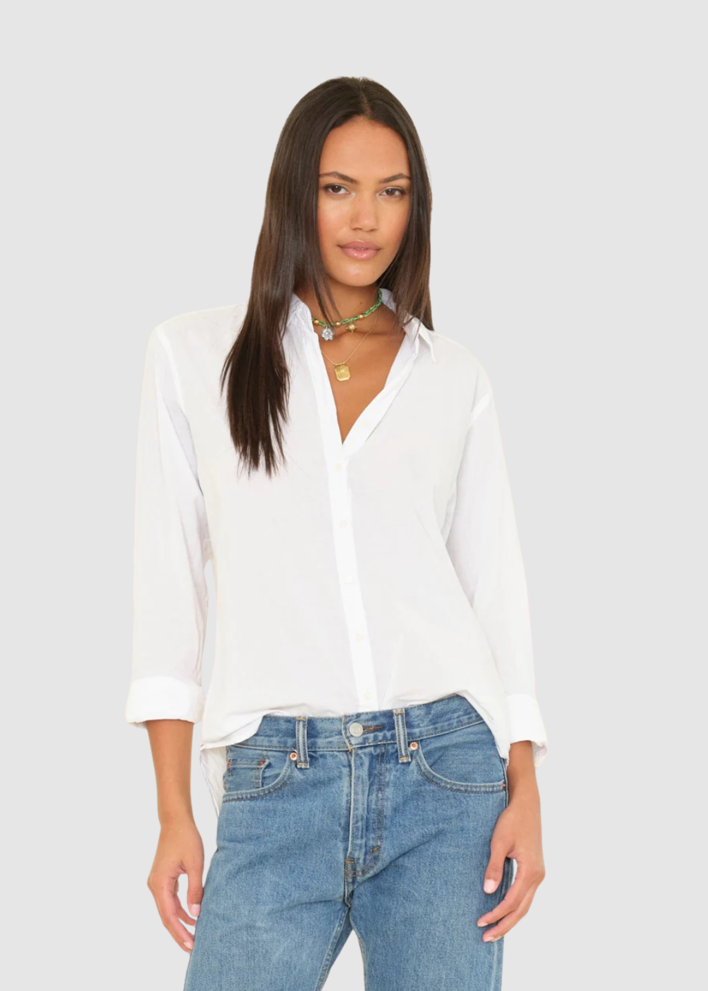 Xírena Beau Shirt in White | Shop Tula