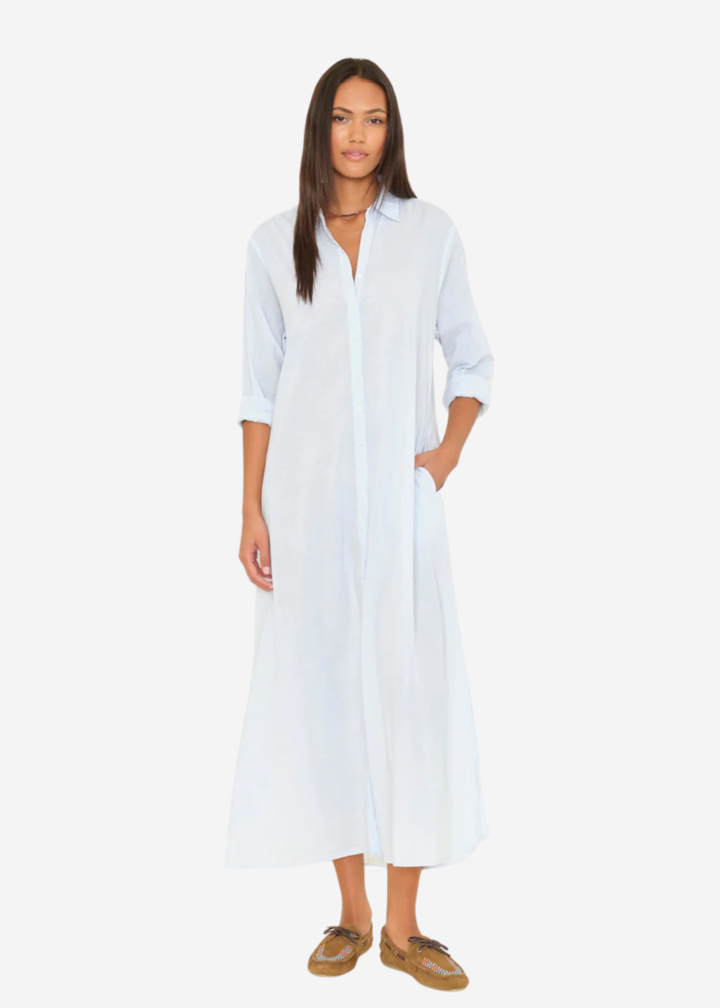 Xírena Boden Dress in Pale Sky | Shop Tula