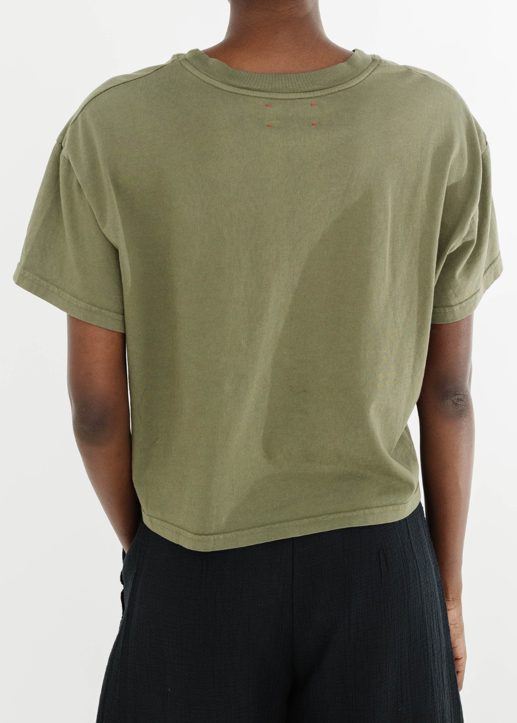Xírena Carter Tee in Dusty Moss | Shop Tula