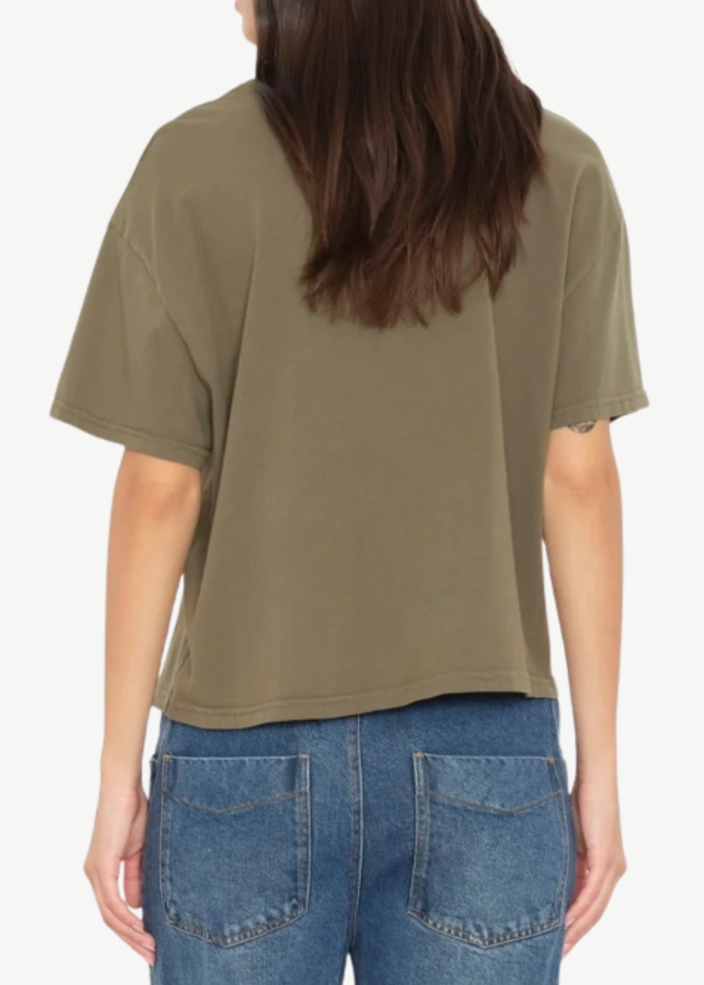 Xírena Carter Tee in Dusty Moss | Shop Tula