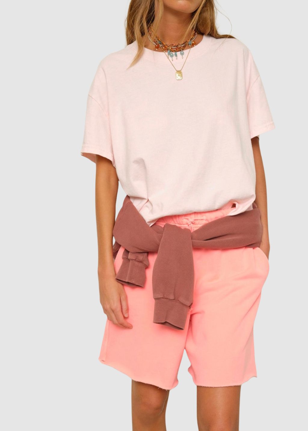 Xírena Carter Tee in Pink Drop | Shop Tula