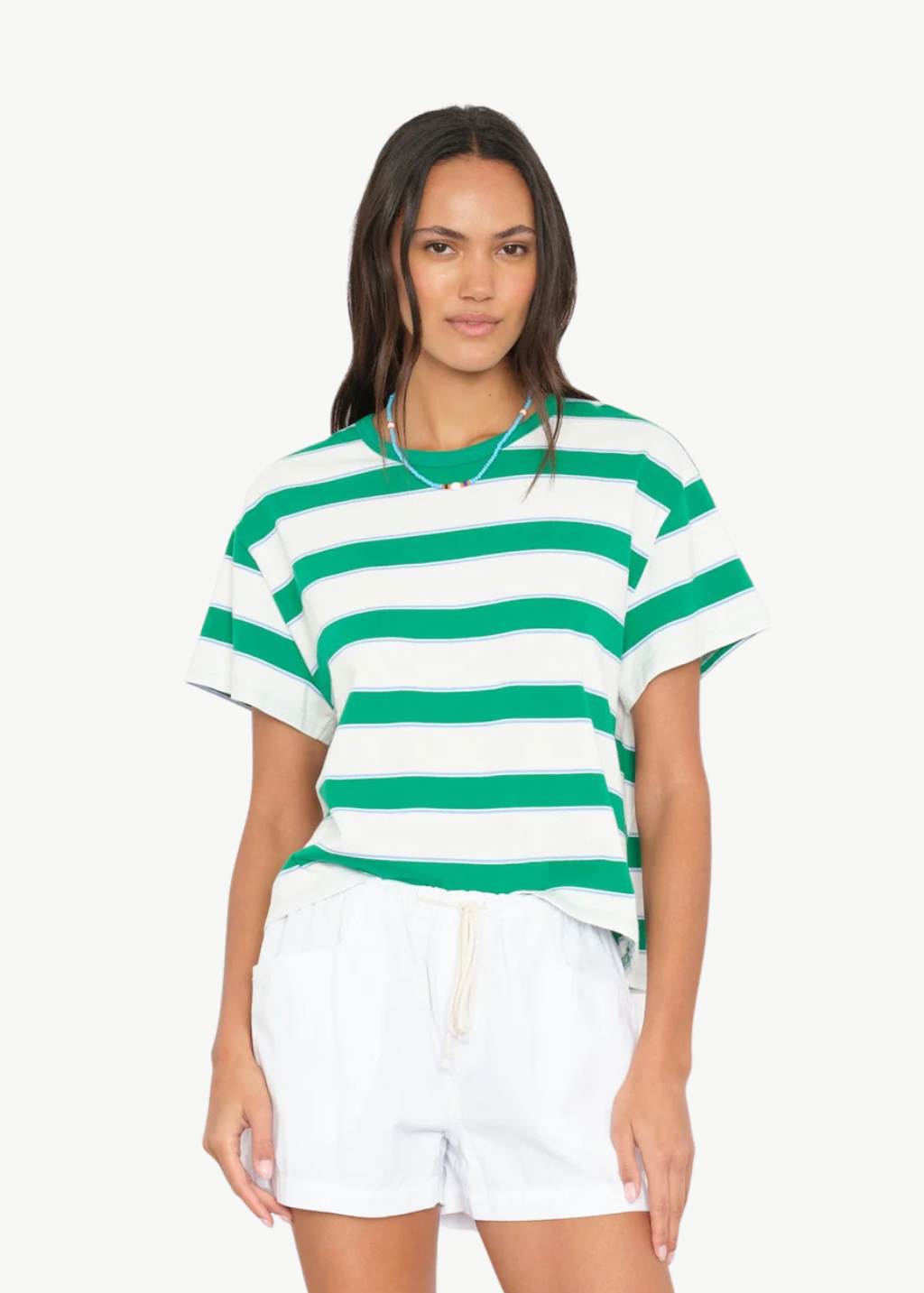 Xírena Carter Tee in Saltwater Stripe | Shop Tula