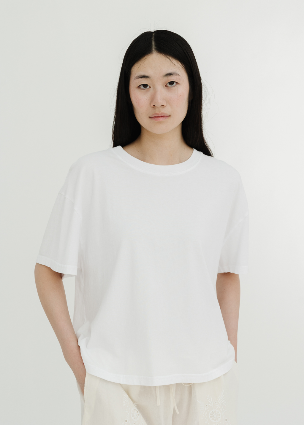 Xírena Carter Tee in White | Shop Tula