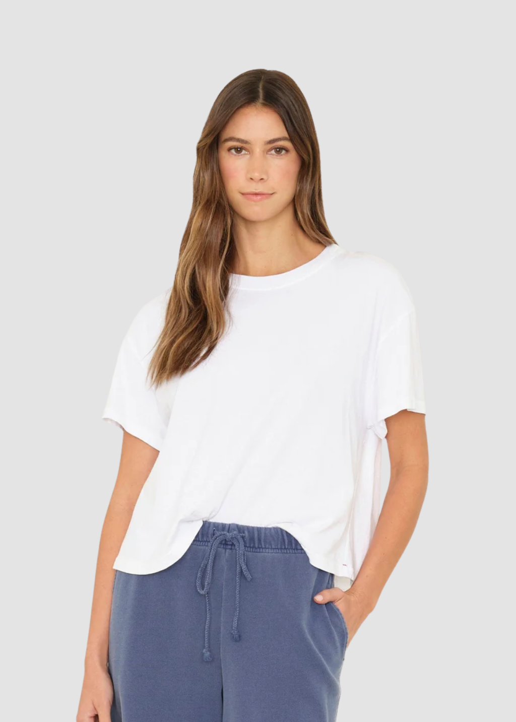 Xírena Carter Tee in White | Shop Tula