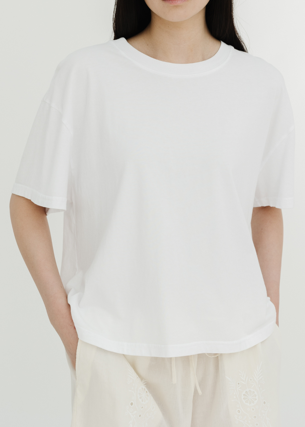 Xírena Carter Tee in White | Shop Tula
