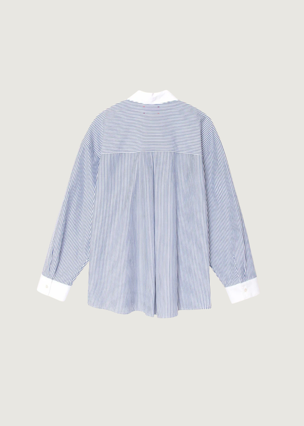Xírena James Shirt in True Blue Stripe | Shop Tula