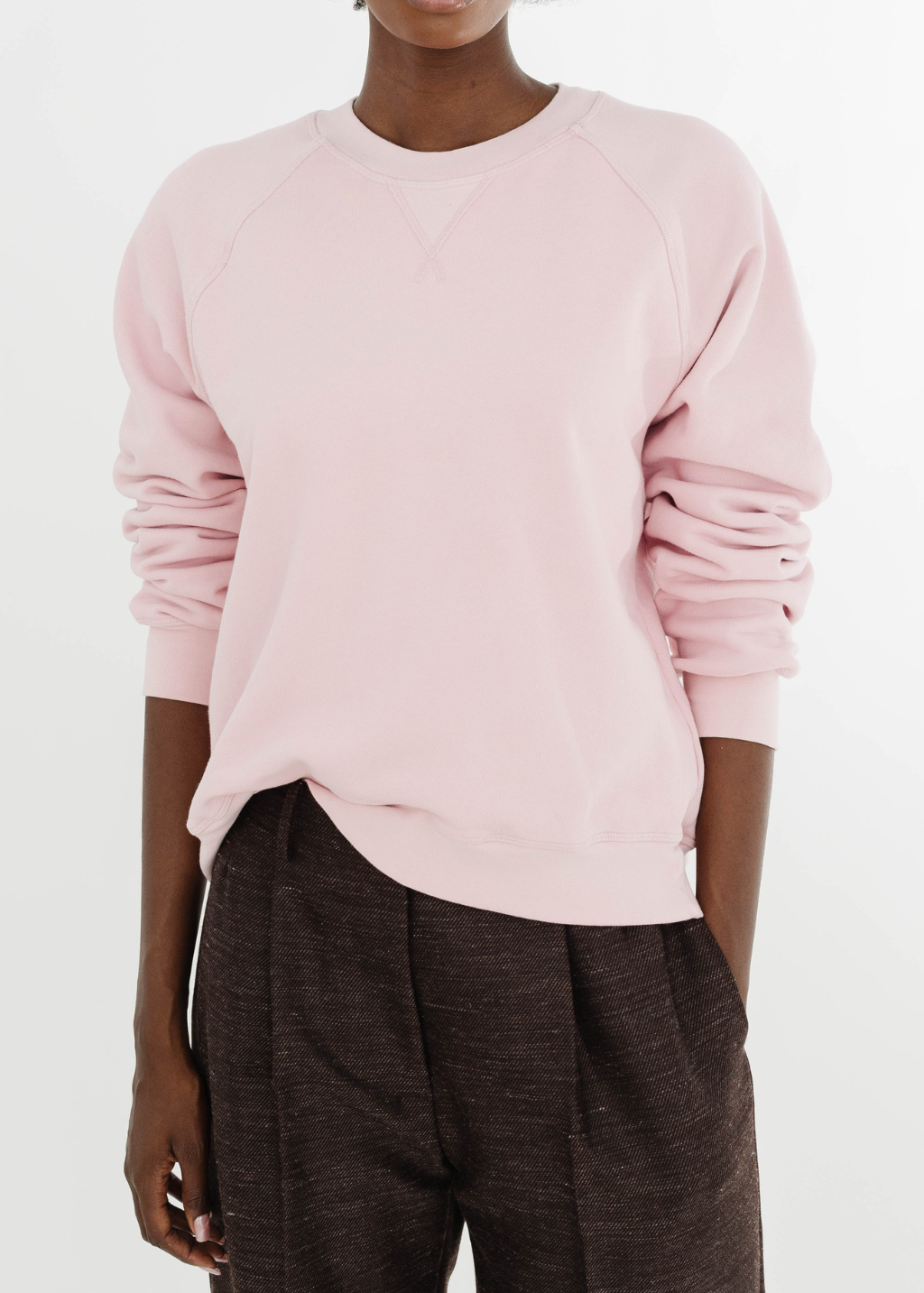 Xírena Marathon Sweatshirt in Pink Dust | Shop Tula